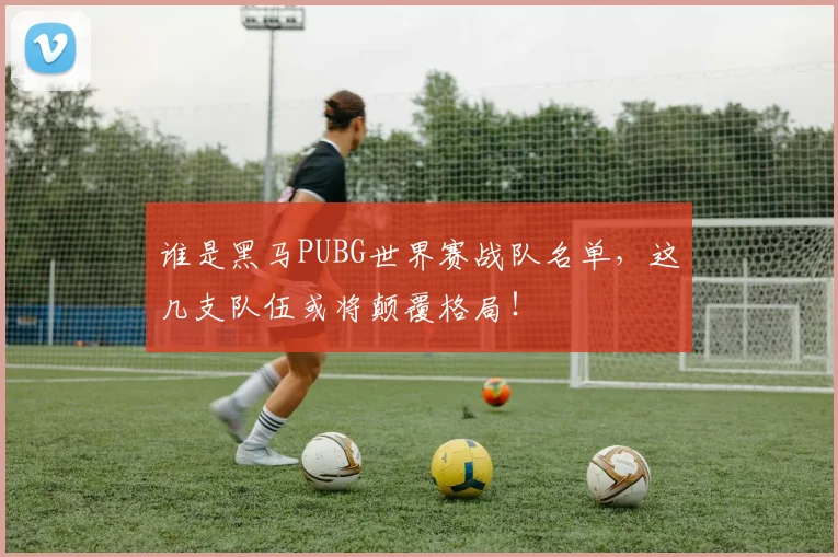 谁是黑马PUBG世界赛战队名单，这几支队伍或将颠覆格局！