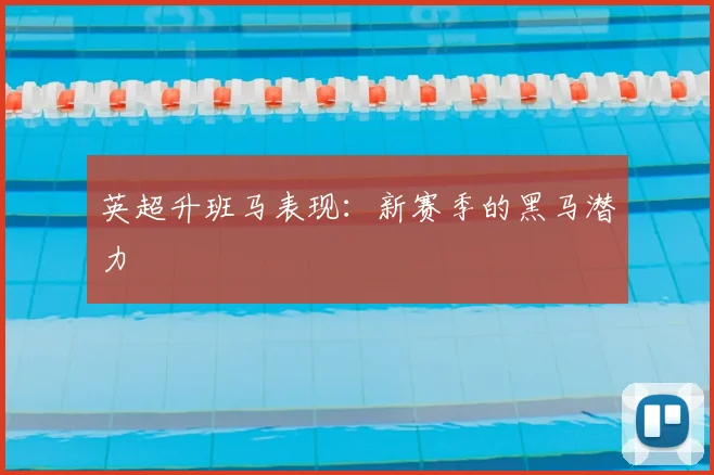 英超升班马表现：新赛季的黑马潜力